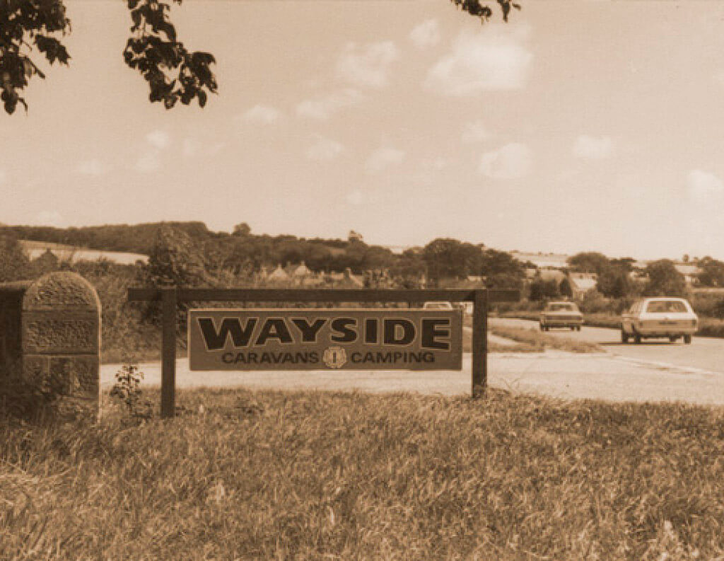 Wayside Park Entrance Circa 1970